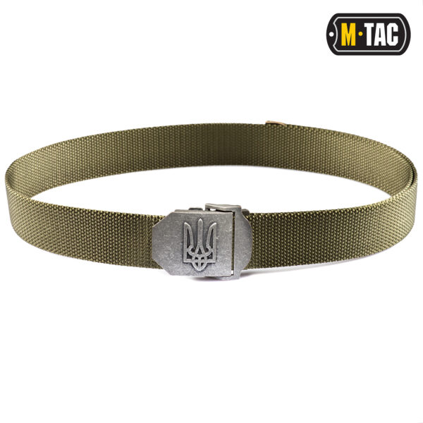 M-Tac ремінь з Тризубом Olive