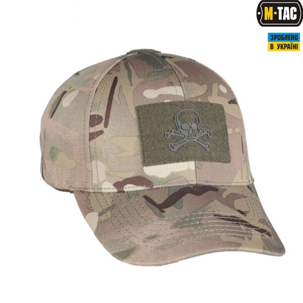 M-Tac бейсболка тактична Flex Pirate Skull MTP