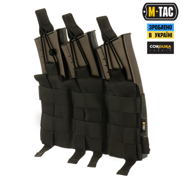 M-Tac підсумок еластичний на 3 магазина Elite Black