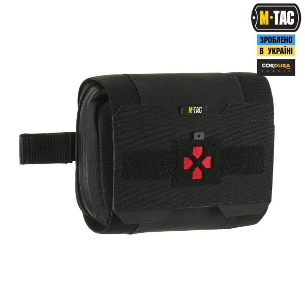 M-Tac підсумок медичний горизонтальний Large Elite Black