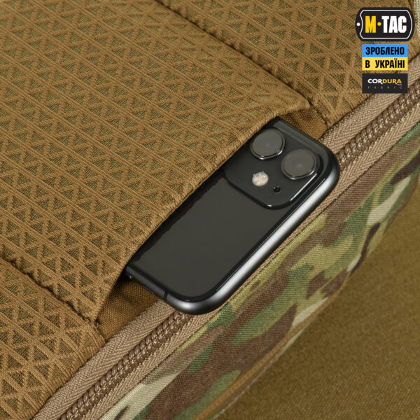 M-Tac сумка Sphaera Hex Hardsling Bag Large з липучкою Elite Multicam