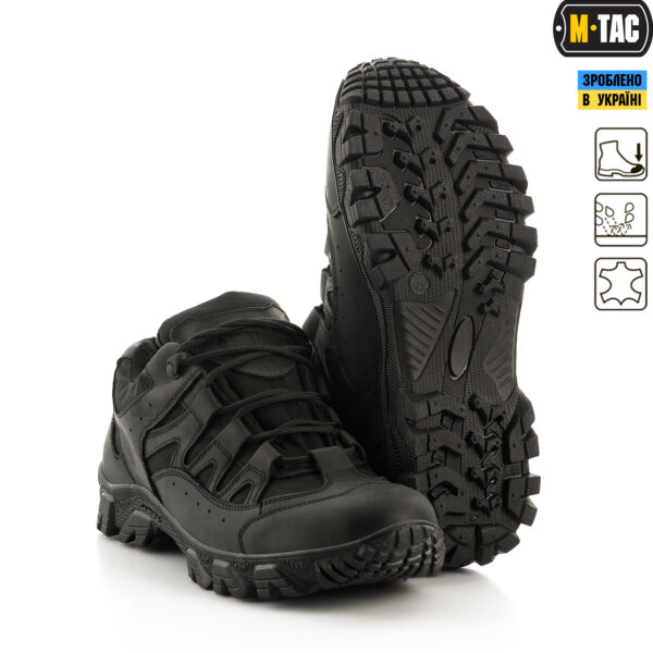 M-Tac кросівки тактичні Leopard Winter Black