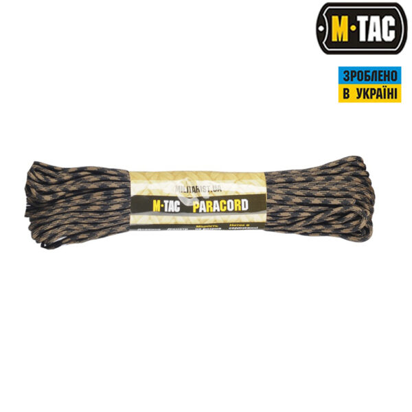 M-Tac паракорд 550 type III OD Green/Tan 30м