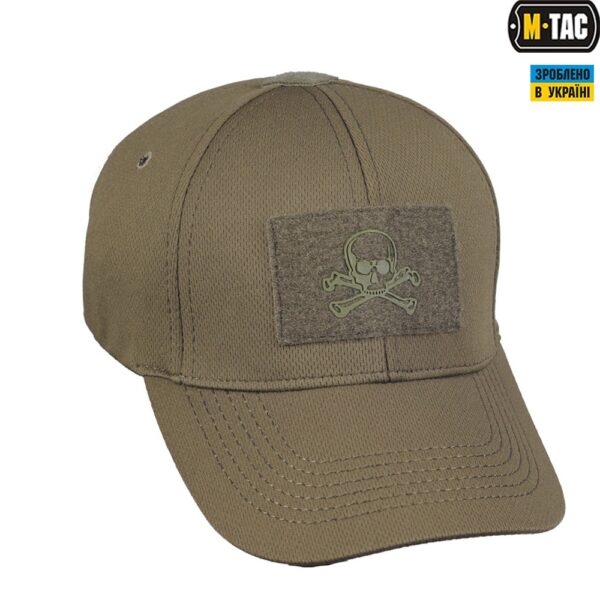 M-Tac бейсболка тактична Flex Pirate Skull Olive