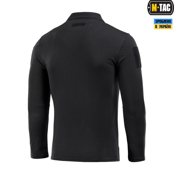 M-Tac поло тактичне довгий рукав 65/35 Black — изображение 4