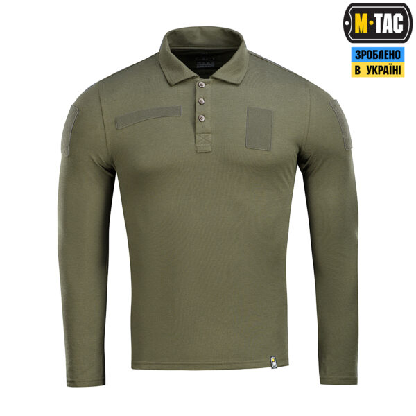 M-Tac поло тактичне довгий рукав 65/35 Army Olive — изображение 2