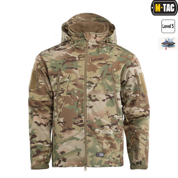 M-Tac куртка Soft Shell с подстежкой MC