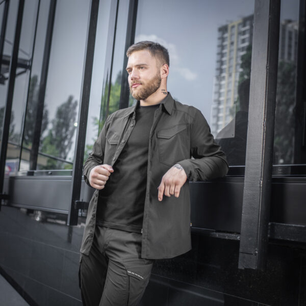 M-Tac сорочка Aggressor Flex Black — изображение 5