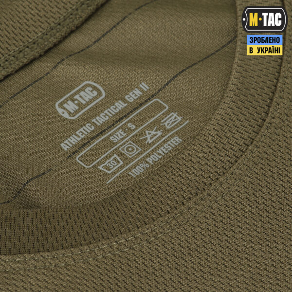 M-Tac футболка потовідвідна Athletic Gen. 2 Olive