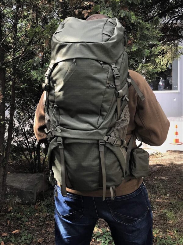 Франц. рюкзак армійський Sac De Montagne Modulable Olive