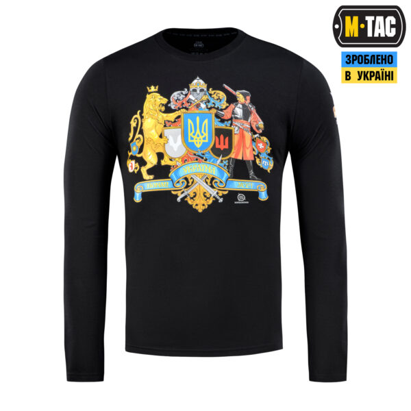 M-Tac футболка Україна понад усе! довгий рукав Black