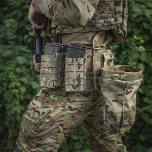 M-Tac підсумок для магазина відкритий подвійний Laser Cut Multicam