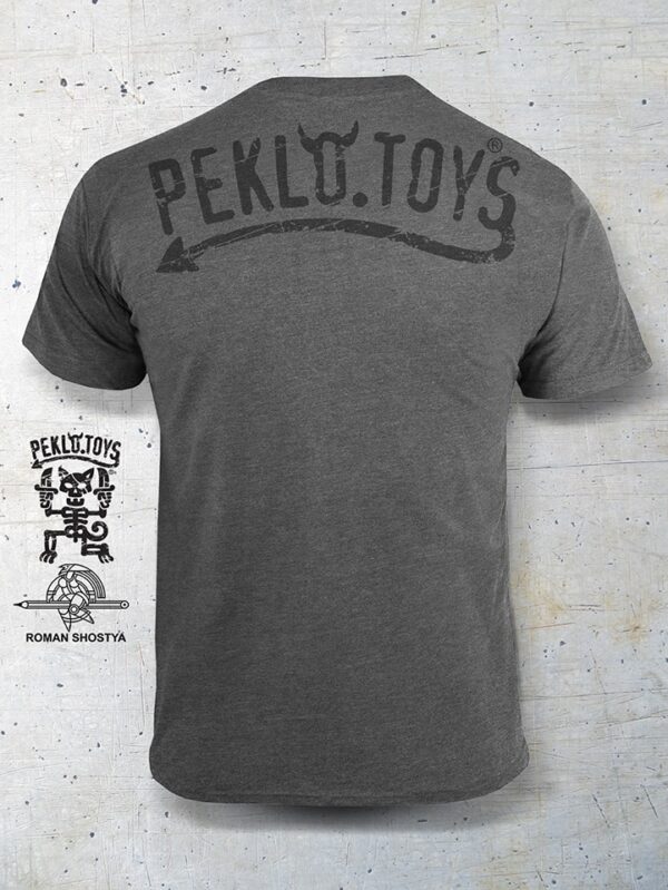 PEKLO.TOYS футболка Родео Melange Grey