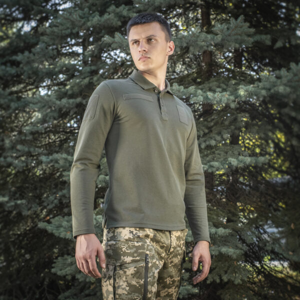 M-Tac поло тактичне довгий рукав 65/35 Army Olive — изображение 5