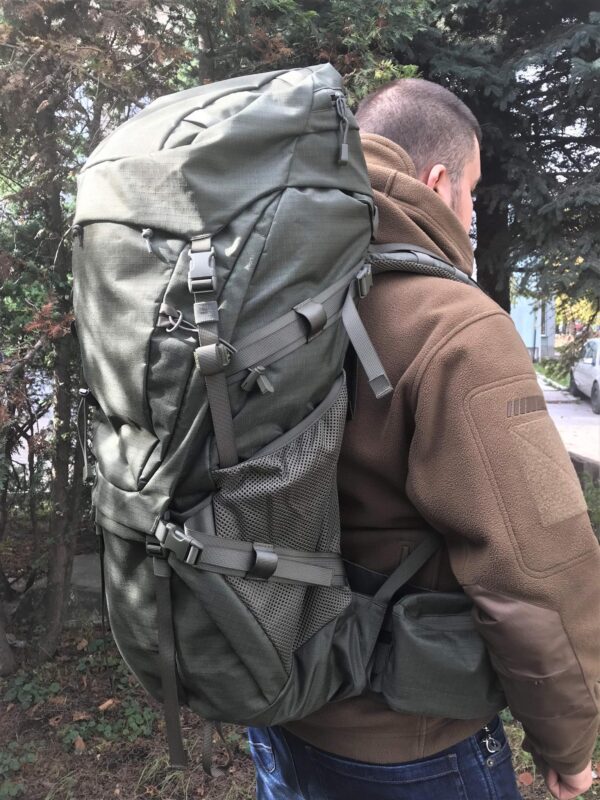 Франц. рюкзак армійський Sac De Montagne Modulable Olive
