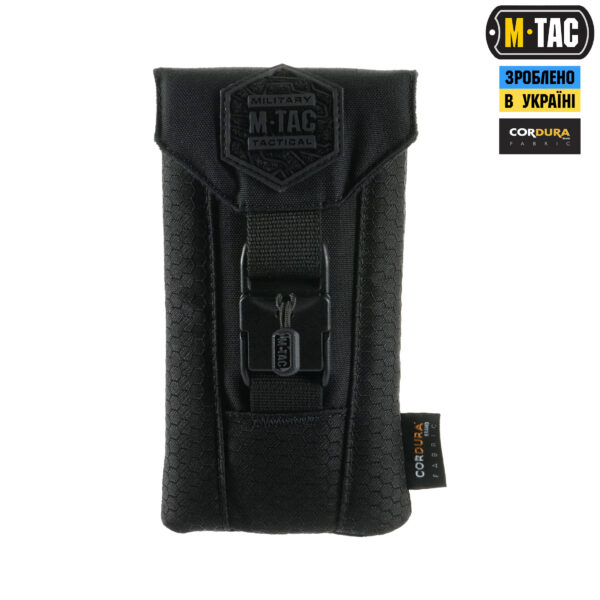 M-Tac підсумок для смартфона Elite Medium Hex Black