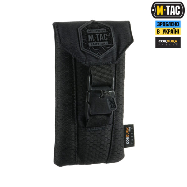 M-Tac підсумок для смартфона Elite Medium Hex Black