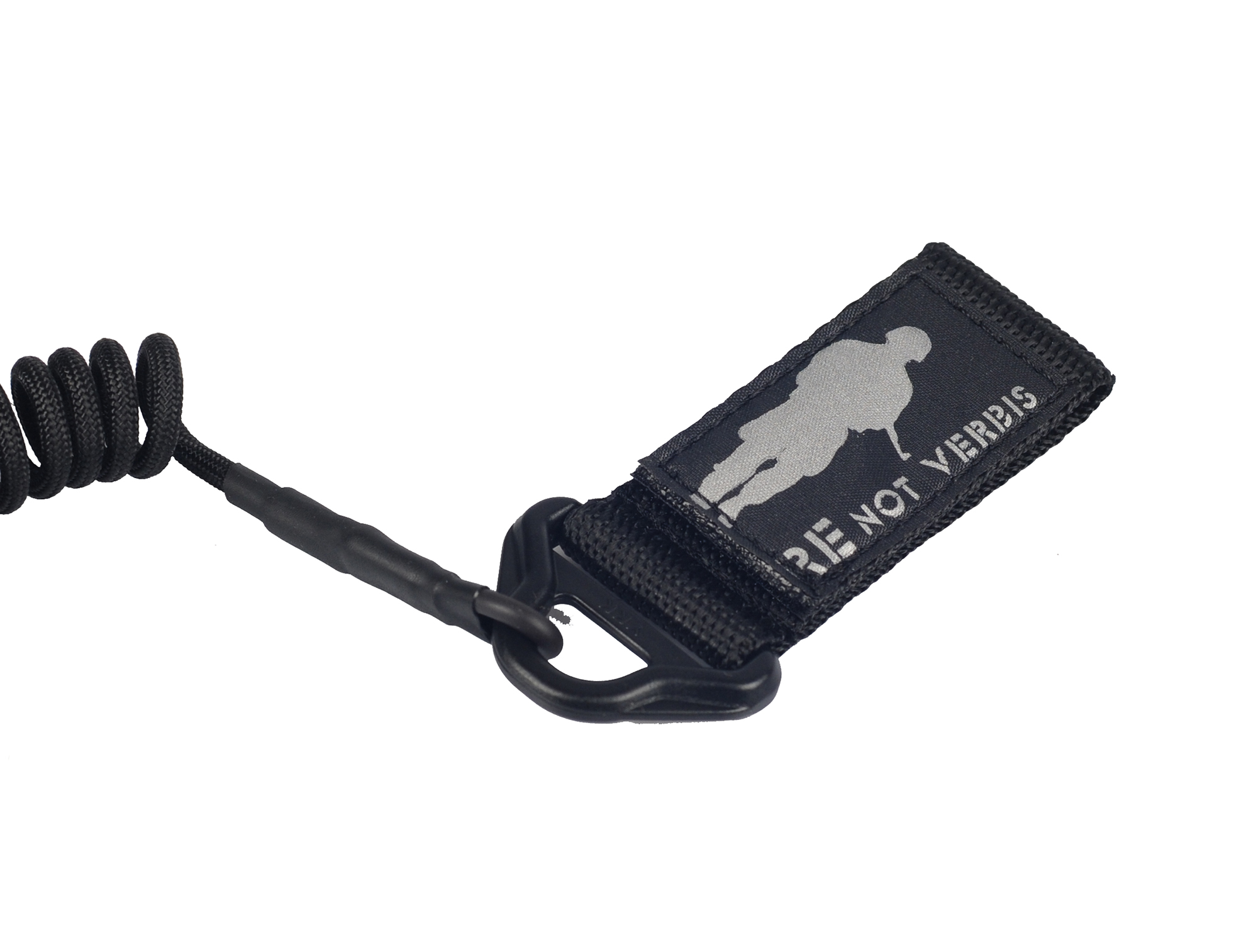 Шнур страхувальний спіральний чорний Шнур страхувальний спіральний чорний - Зображення 10