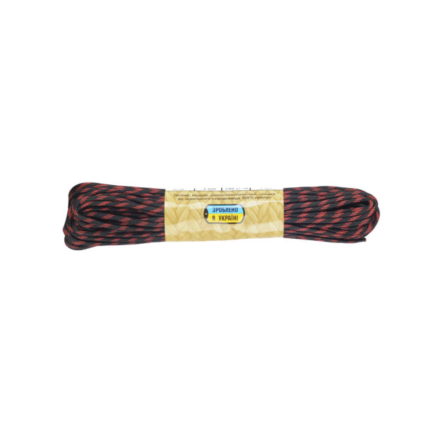M-Tac паракорд 550 type III Thin Red Line 30м