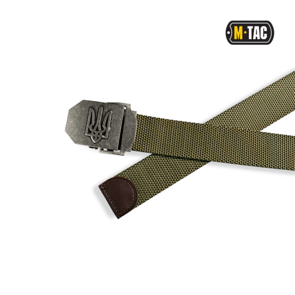 M-Tac ремінь з Тризубом Olive