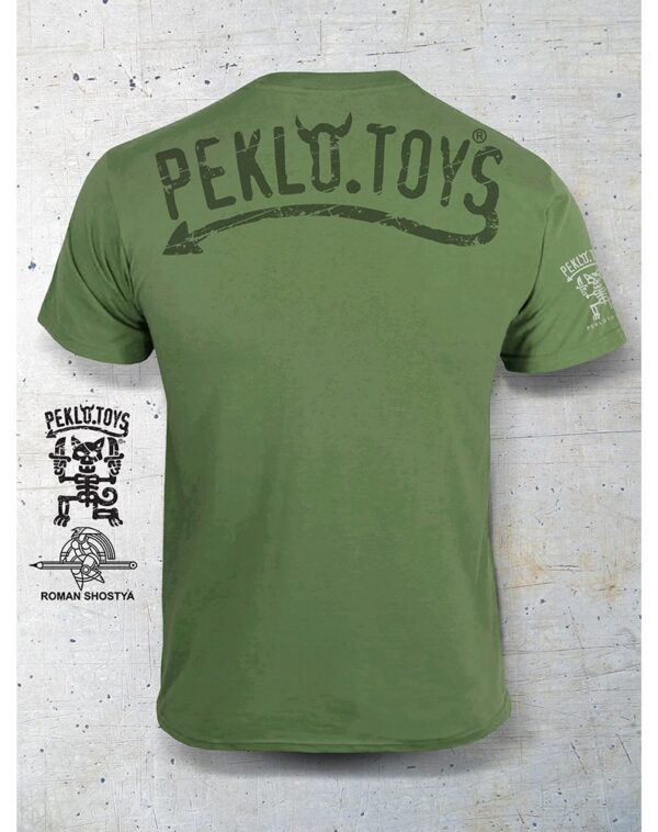 PEKLO.TOYS футболка Преферанс Olive