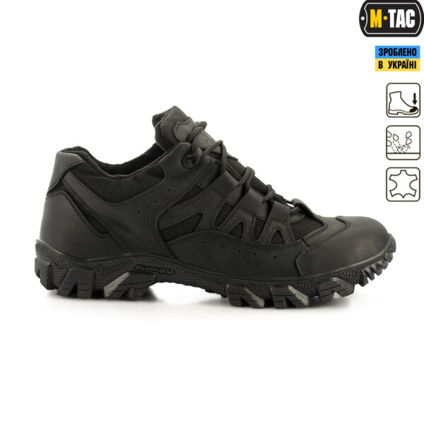 M-Tac кросівки тактичні Leopard Winter Black