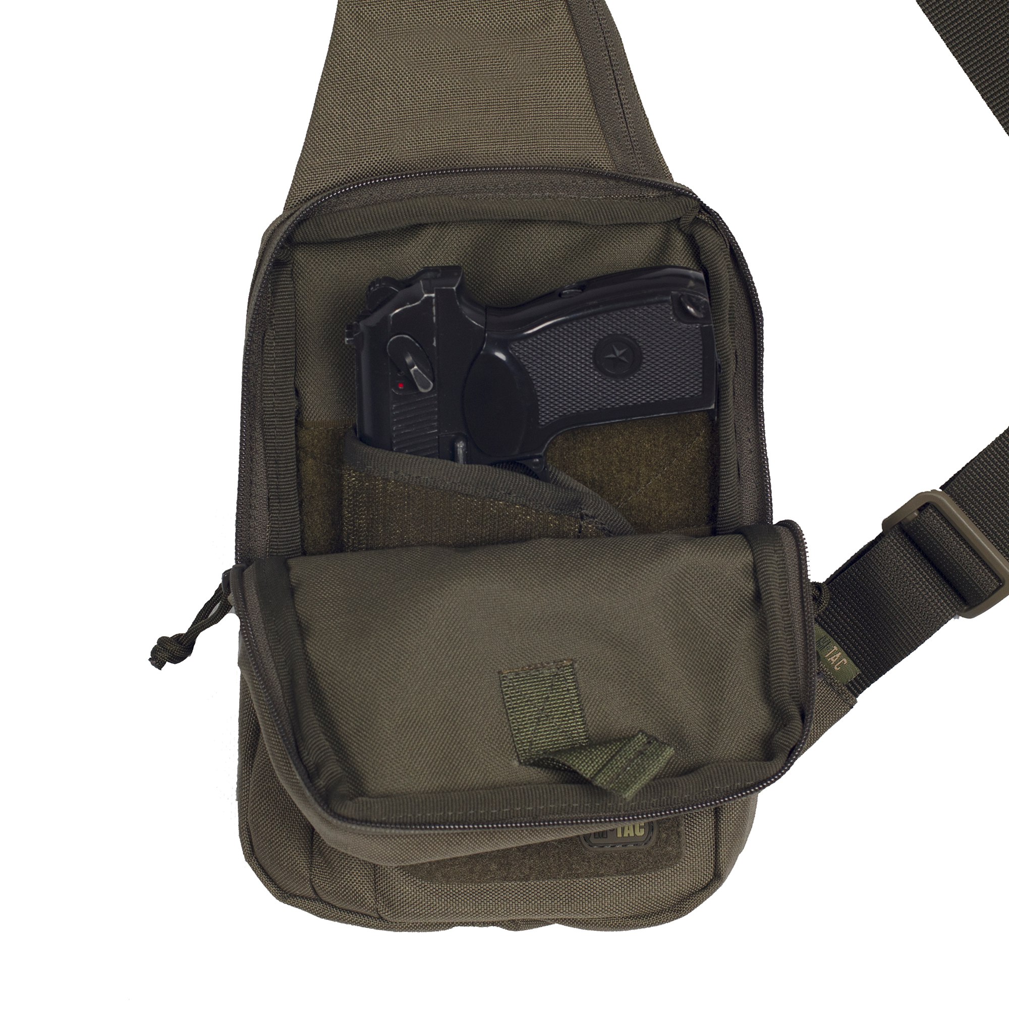 M-Tac сумка-кобура плечова Elite з липучкою Olive M-Tac сумка-кобура плечова Elite з липучкою Olive — изображение 10