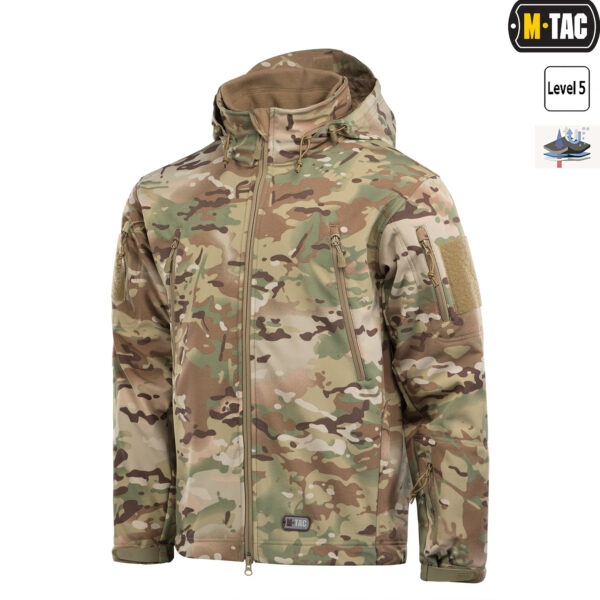 M-Tac куртка Soft Shell с подстежкой MC