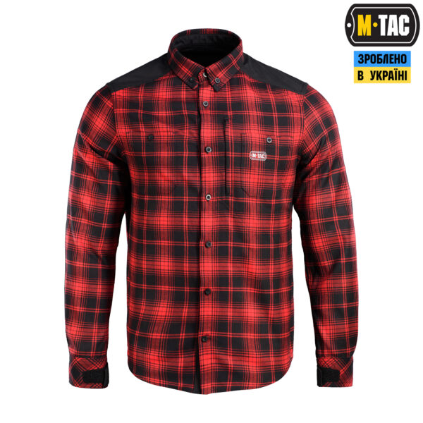 M-Tac сорочка Redneck Shirt Red/Black — изображение 2