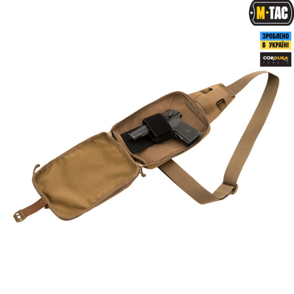 M-Tac сумка Sling Pistol Bag Elite Coyote