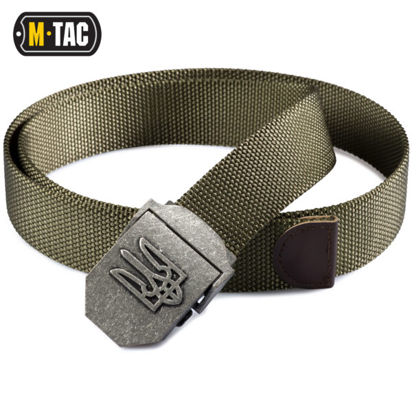 M-Tac ремінь з Тризубом Olive