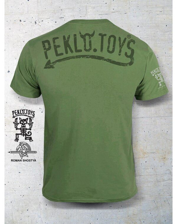 PEKLO.TOYS футболка Провокатор Olive