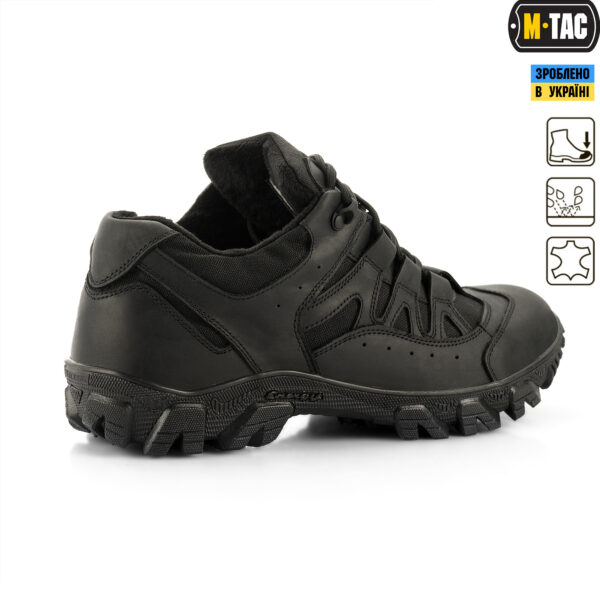 M-Tac кросівки тактичні Leopard Winter Black