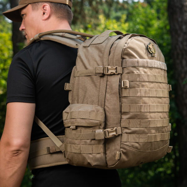 Франц. рюкзак з гідратором Sac De Combat 30L Modele 2009 Coyote