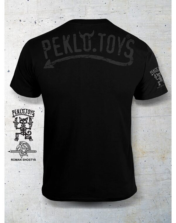PEKLO.TOYS футболка Робот Black