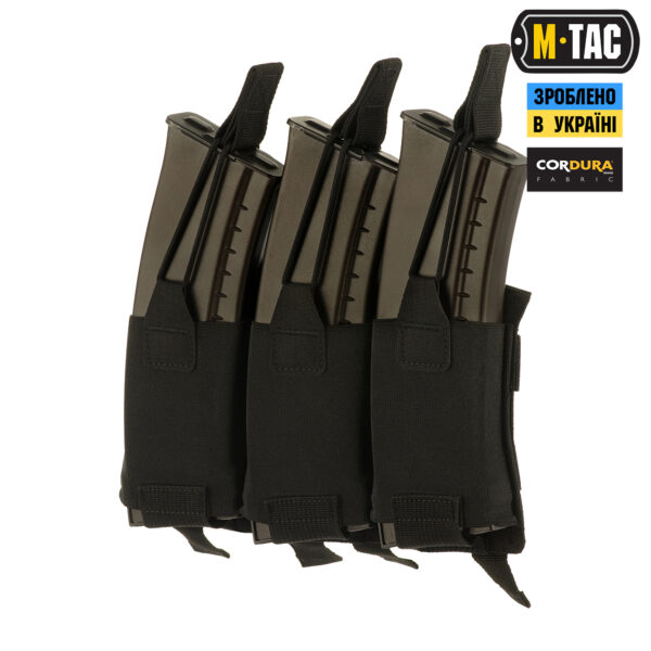 M-Tac підсумок еластичний на 3 магазина Elite Black
