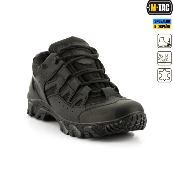 M-Tac кросівки тактичні Leopard Winter Black