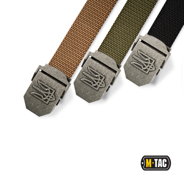 M-Tac ремінь з Тризубом Olive