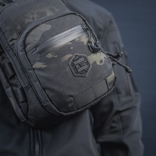M-Tac сумка Cross Bag Slim Elite Hex Multicam Black/Black