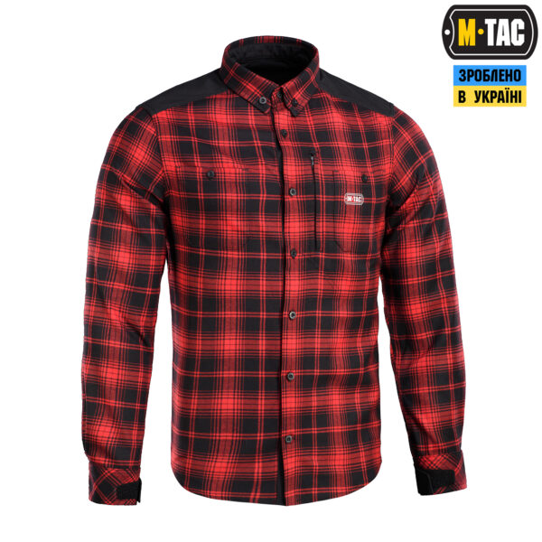M-Tac сорочка Redneck Shirt Red/Black — изображение 3