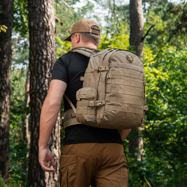 Франц. рюкзак з гідратором Sac De Combat 30L Modele 2009 Coyote