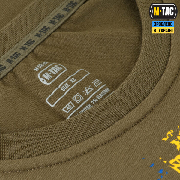 M-Tac футболка Месник довгий рукав Olive/Yellow/Blue