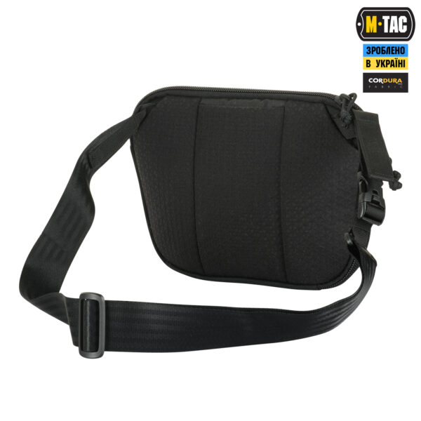 M-Tac сумка Sphaera Hardsling Bag Large з липучкою Elite Black