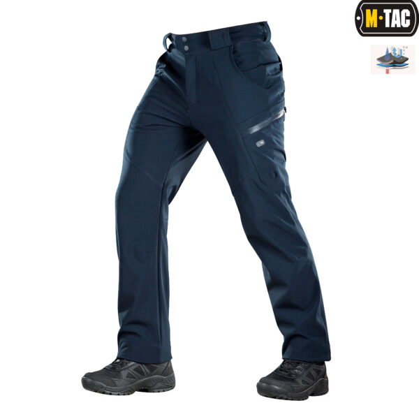 M-Tac штаны Soft Shell Winter Dark Navy Blue