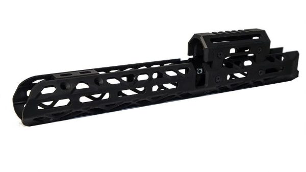 Крук цівка для АК довге с кріпленням M-Lok Black
