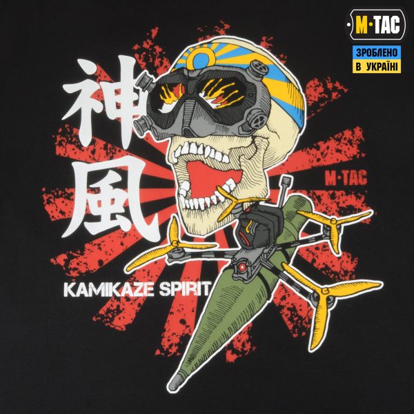 M-Tac футболка Kamikaze Spirit Black — изображение 5