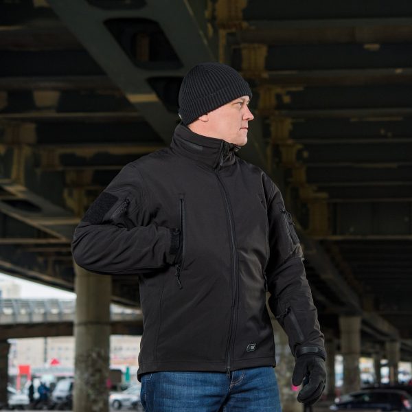 M-Tac куртка Soft Shell з підстібкою Black - Зображення 5