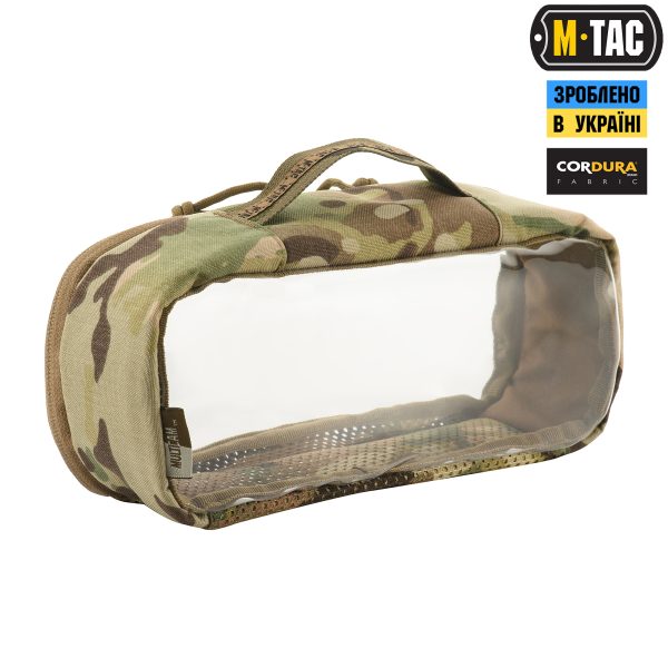 M-Tac органайзер утилітарний прозорий Elite Medium (26х11 см) Multicam - Зображення 3