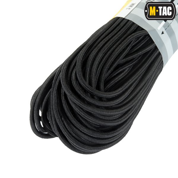 M-Tac паракорд Shock-Cord 3 mm Black 30м — изображение 3