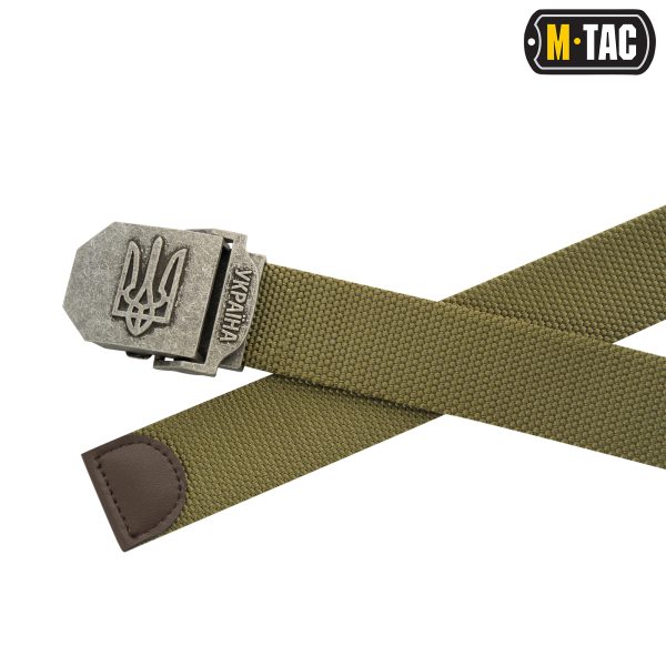 M-Tac ремінь з Тризубом (тип 2) Olive - Зображення 3